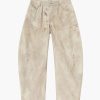 Clothing THE ATTICO | Effie Long Pants Natural Marble