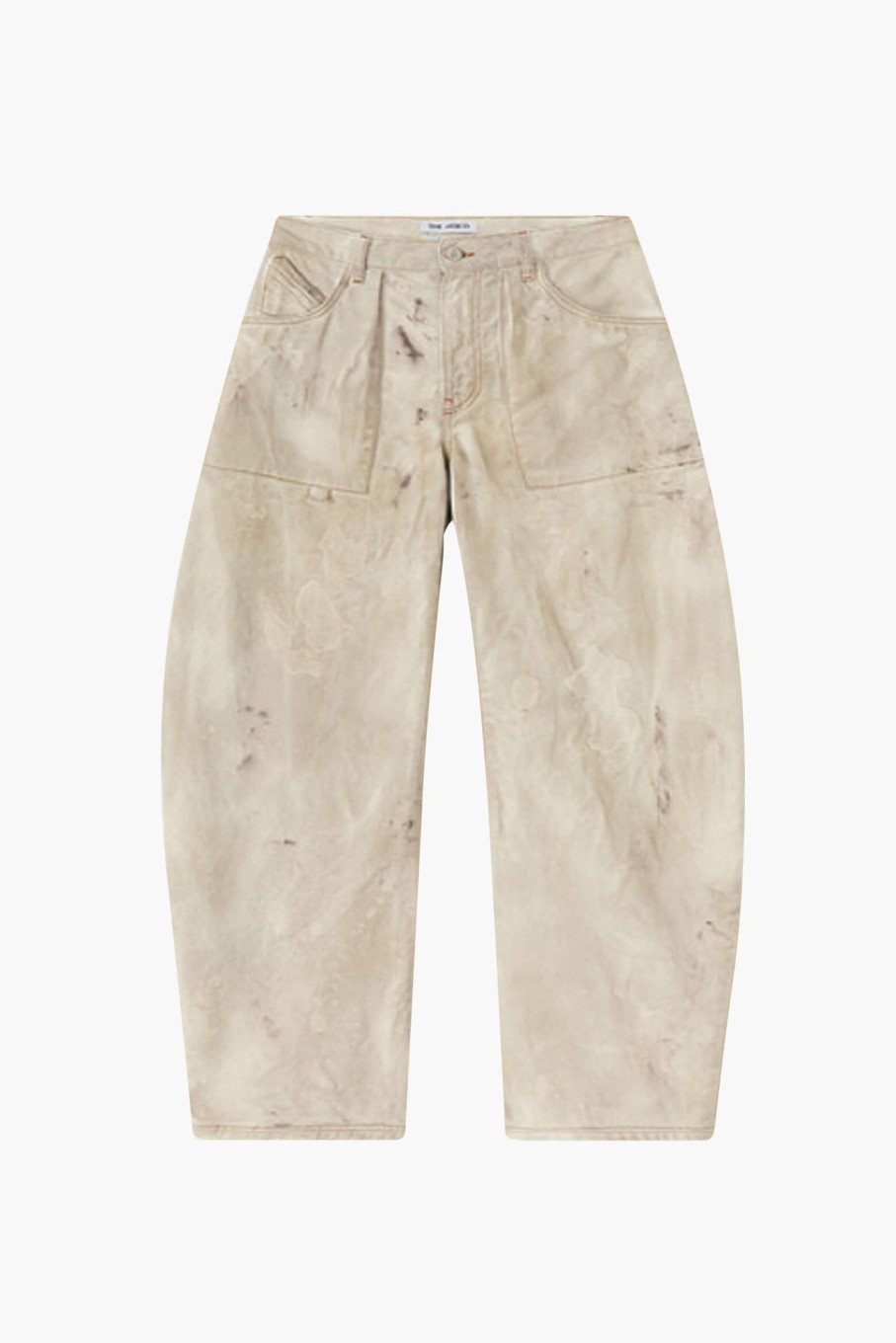 Clothing THE ATTICO | Effie Long Pants Natural Marble