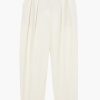 Clothing RÓHE | Double Pleat Tailored Trousers Cream