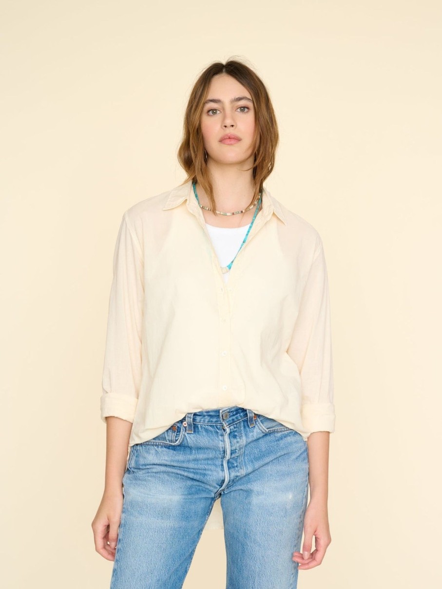 Clothing XÍRENA | Beau Shirt Pale Straw