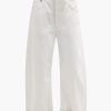 Clothing CITIZENS OF HUMANITY | Ayla Baggy Cuffed Crop Jean Serene White