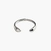 Accessories ANNIKA INEZ | Serpent Cuff Bracelet Silver