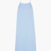 Clothing RÓHE | Satin Slip Dress Sky