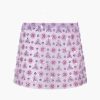 Clothing DES PHEMMES | Geometric Mini Skirt Lavander