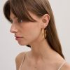 Accessories ANNA ROSSI | Big Hoop Earring Gold