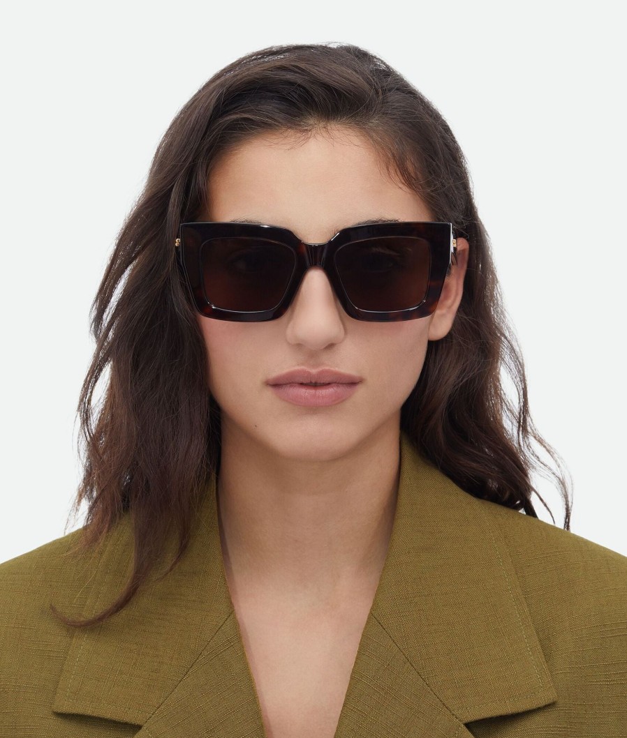 Accessories BOTTEGA VENETA | Oversized Square Frames Havana