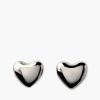 Accessories ANNIKA INEZ | Voluptuous Heart Earring Silver