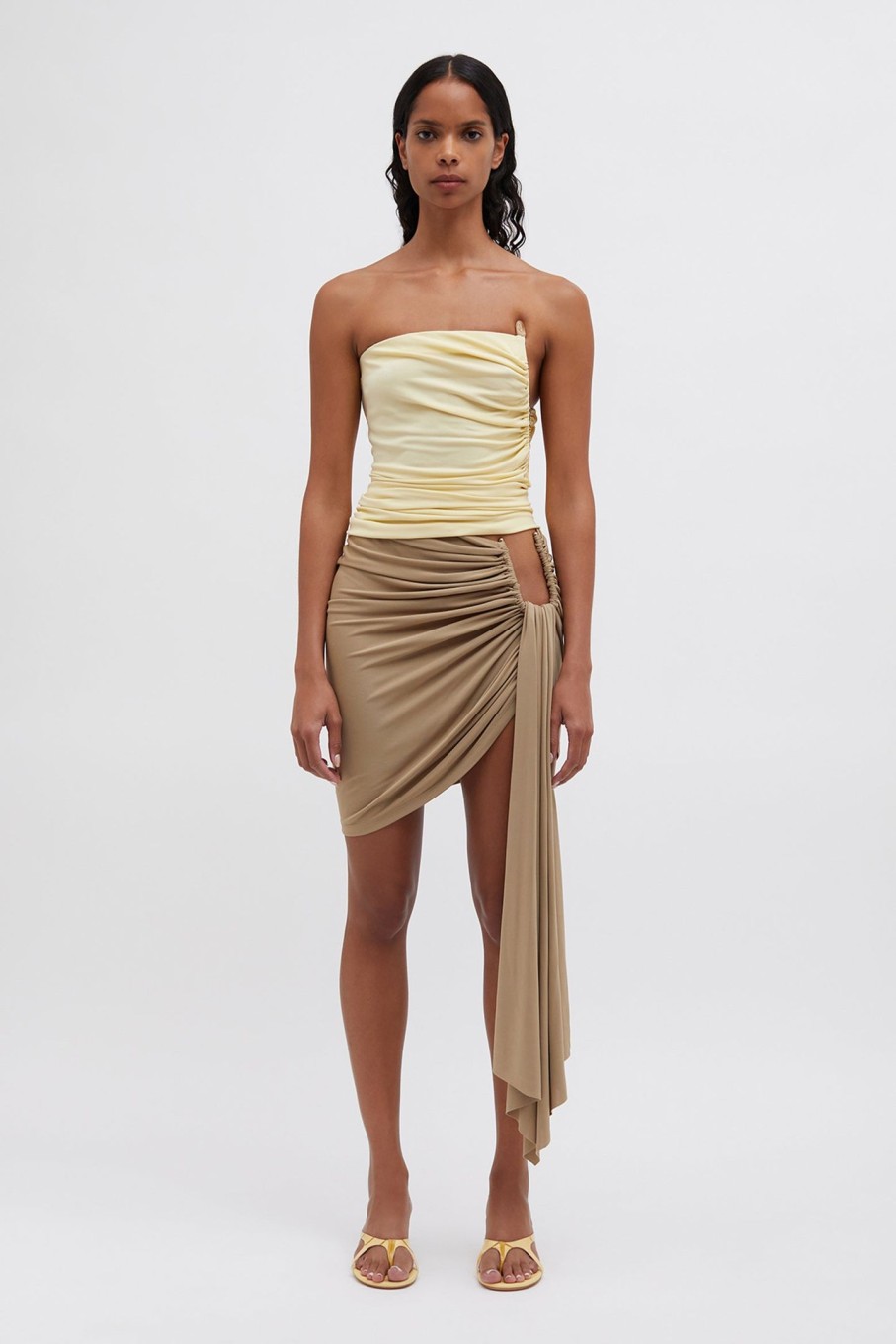 Clothing CHRISTOPHER ESBER | Arced Palm Micro Skirt Incense