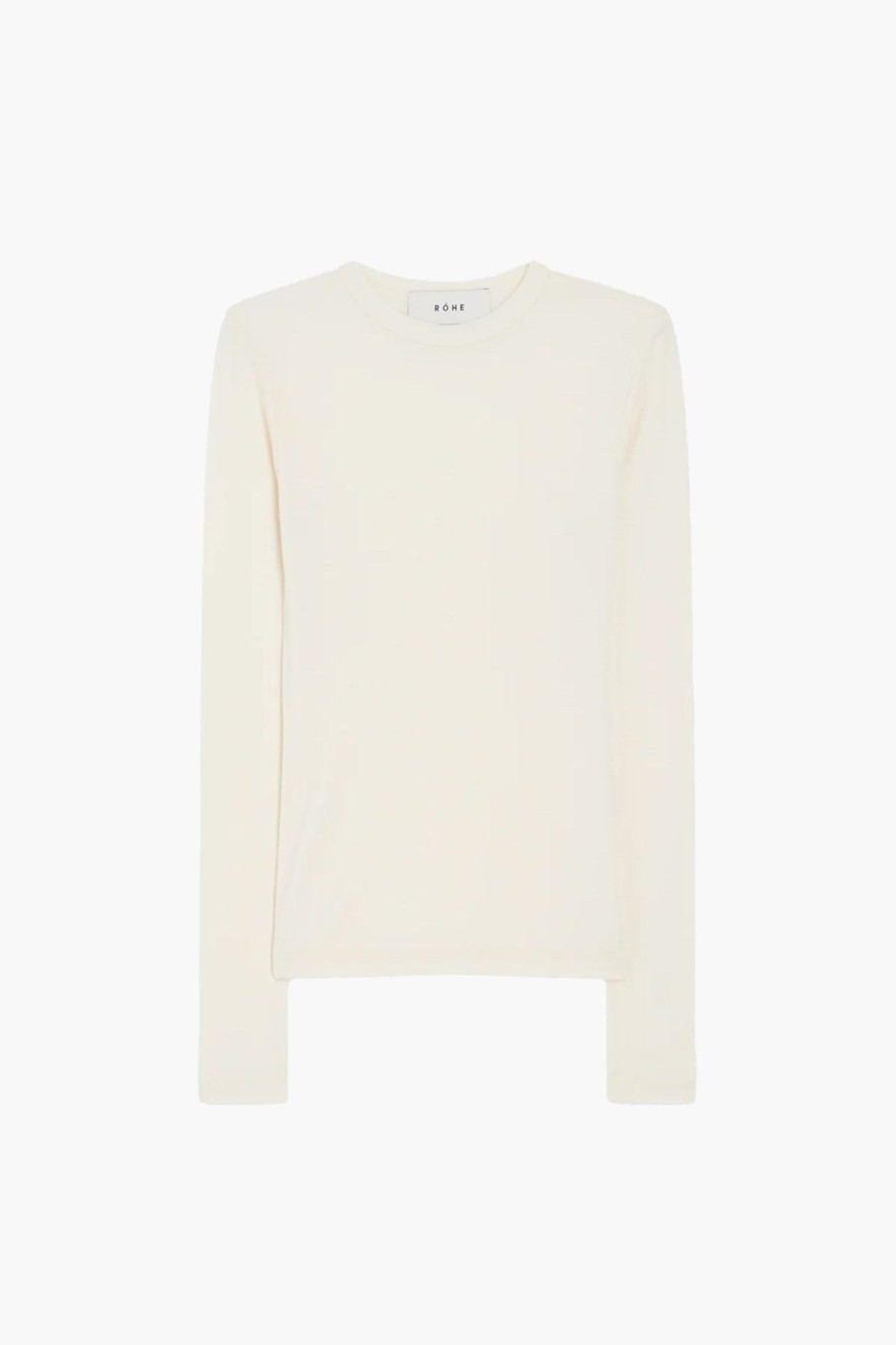 Clothing RÓHE | Fine Merino Long Sleeve Off-White