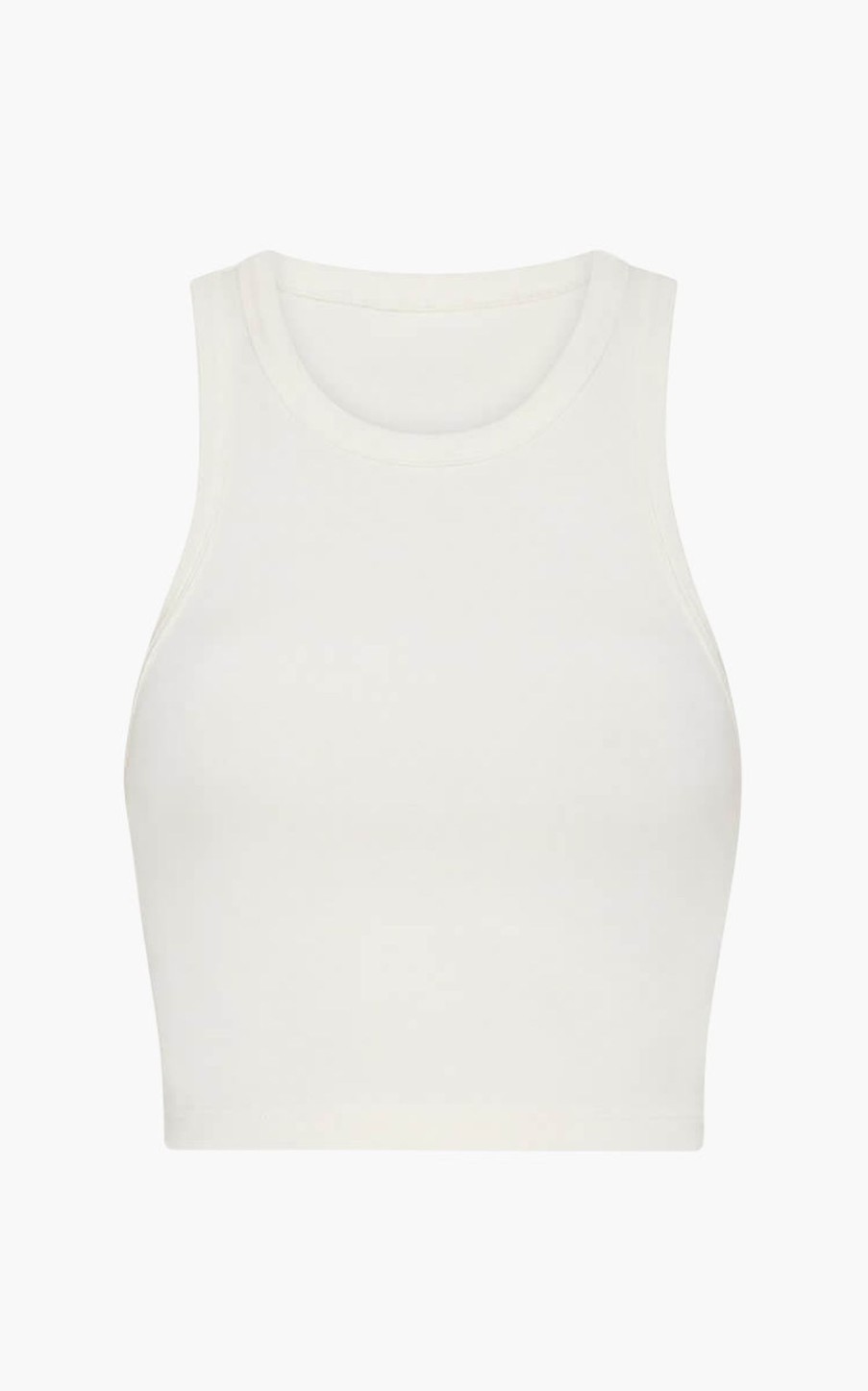 Clothing ESSE | Crop Tank Top Ivory