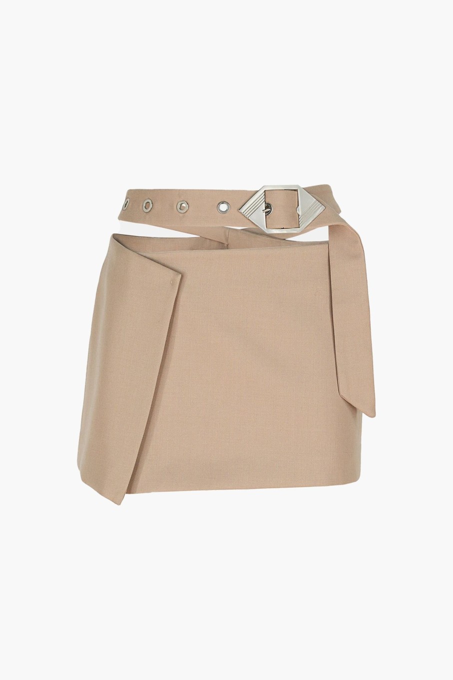 Clothing THE ATTICO | Mini Skirt Beige