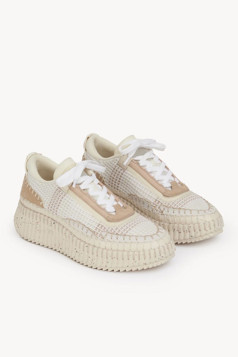 Shoes Chloe | Nama Sneaker Pearl Beige