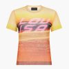 Clothing LOUISA BALLOU | Beach Tee Painted Sunset