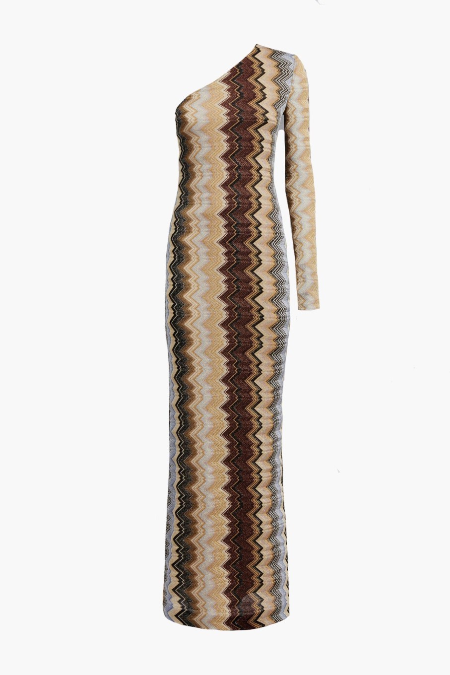 Clothing MISSONI | Long Dress Irregular Multicolor - Brown