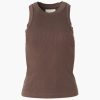 Clothing CITIZENS OF HUMANITY | Isabel Rib Tank Fig Brown