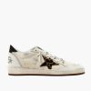 Shoes GOLDEN GOOSE | Ball Star Sneaker White/Beige Brown Black Leo/Black