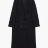 Clothing RÓHE | Tailored Cape Coat Noir