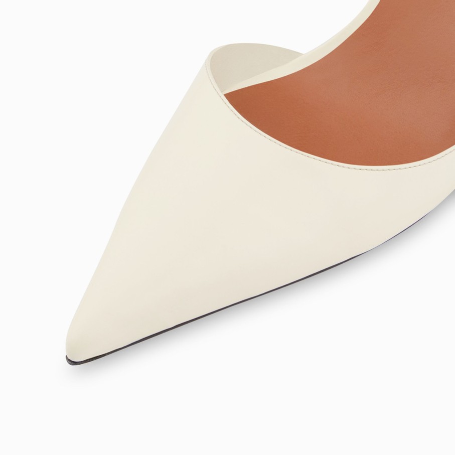 Shoes NEOUS | Toliman Leather Slingback Cream