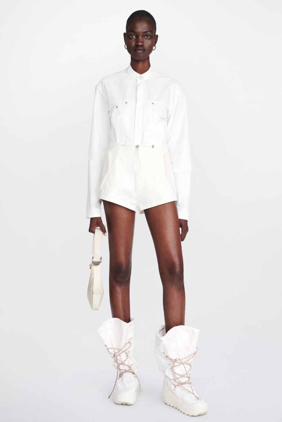 Clothing DION LEE | Parachute Short Ivory