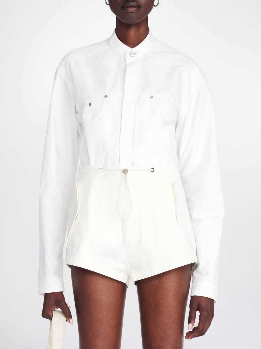 Clothing DION LEE | Parachute Short Ivory