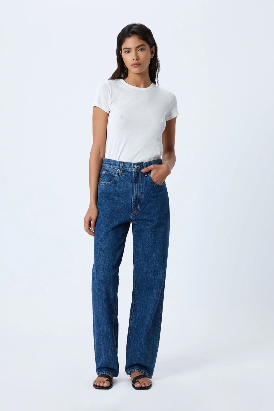 Clothing SLVRLAKE | Koko High Rise Relaxed Jean Claremont