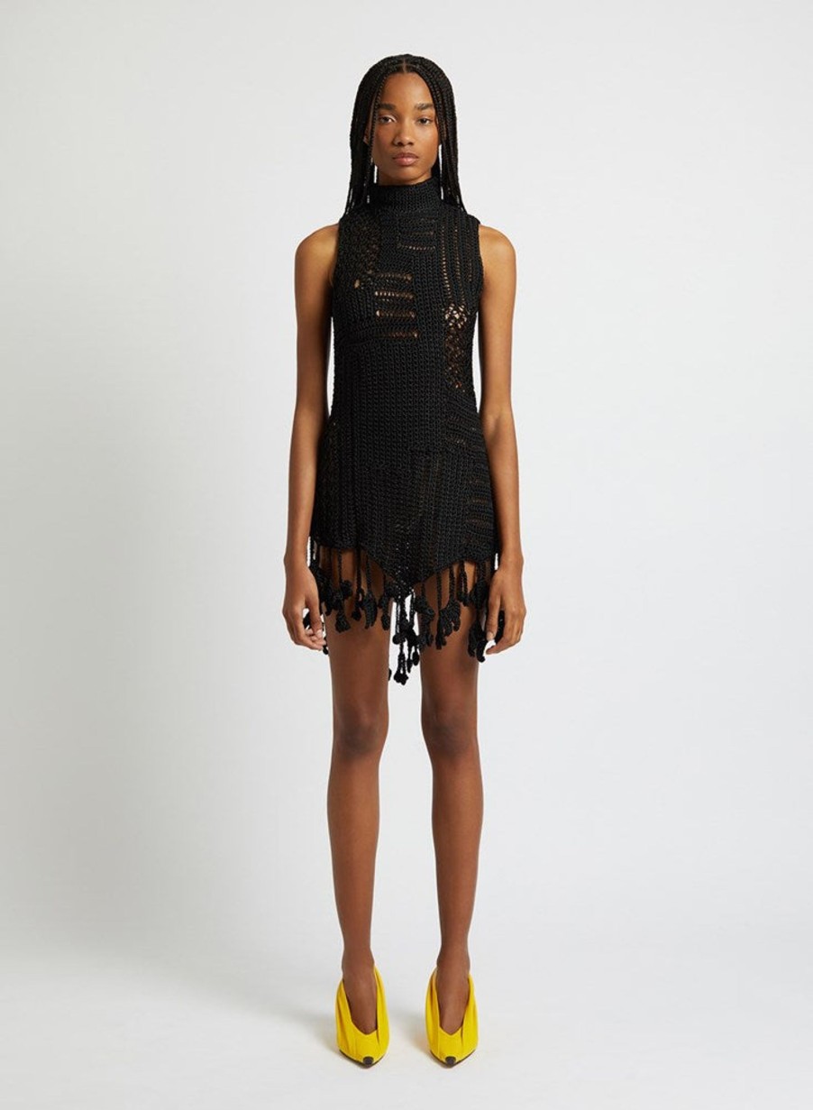 Clothing CHRISTOPHER ESBER | Ramener Rope Handknitted Dress Black