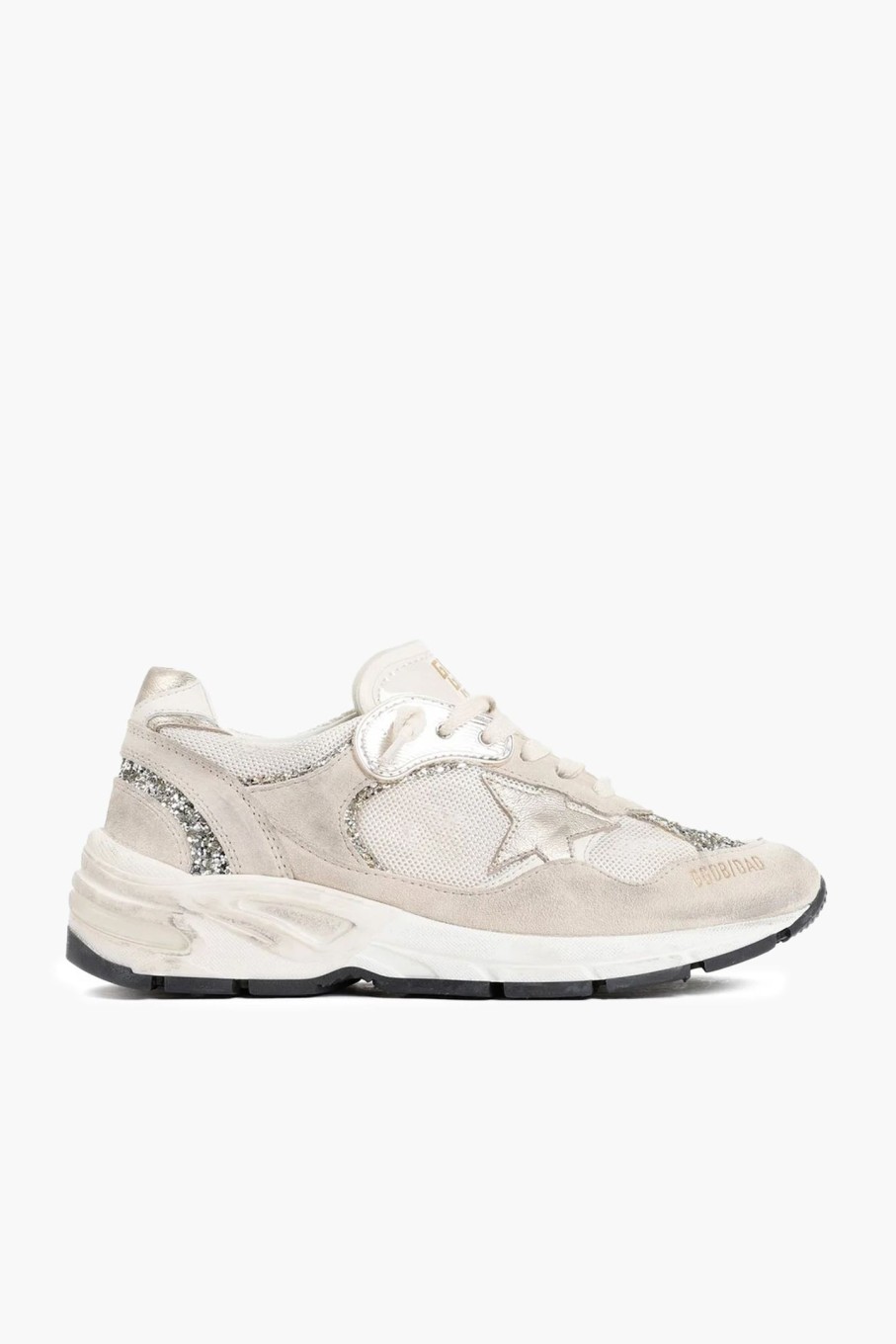 Shoes GOLDEN GOOSE | Running Dad Sneaker Seed Pearl/Platinum/White/Cream