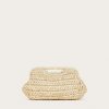 Bags CULT GAIA | Aurora Large Clutch Natural