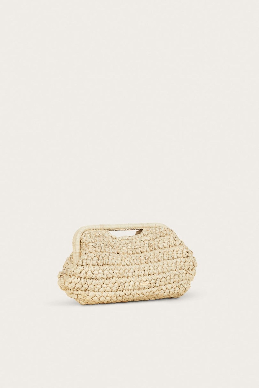 Bags CULT GAIA | Aurora Large Clutch Natural