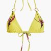 Clothing LOUISA BALLOU | Mini Ring Bikini Top Caledenia Orchid