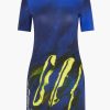 Clothing LOUISA BALLOU | Double Ring Dress Lapis