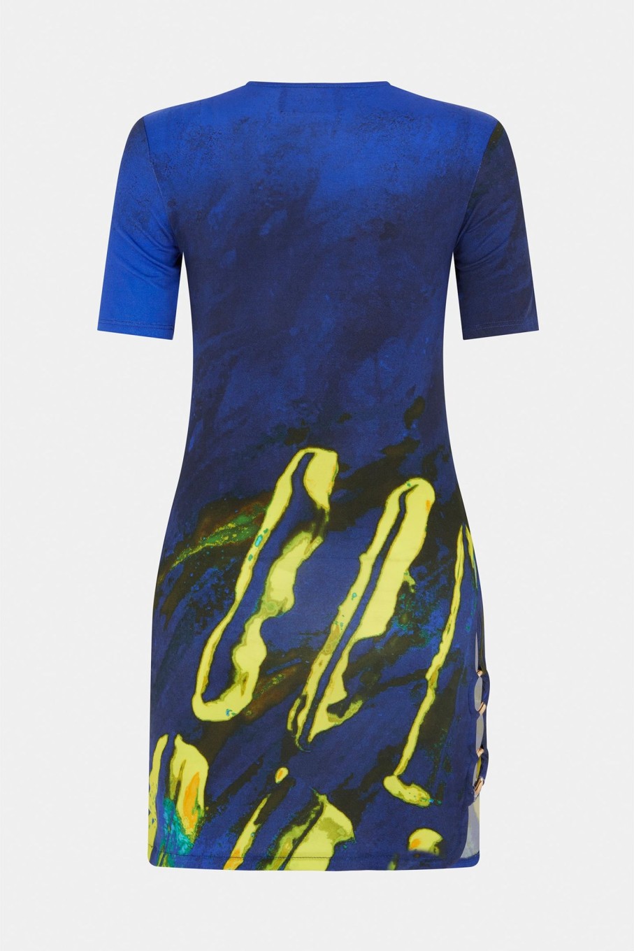 Clothing LOUISA BALLOU | Double Ring Dress Lapis