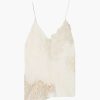 Clothing RÓHE | Lace Camisole Top Cream