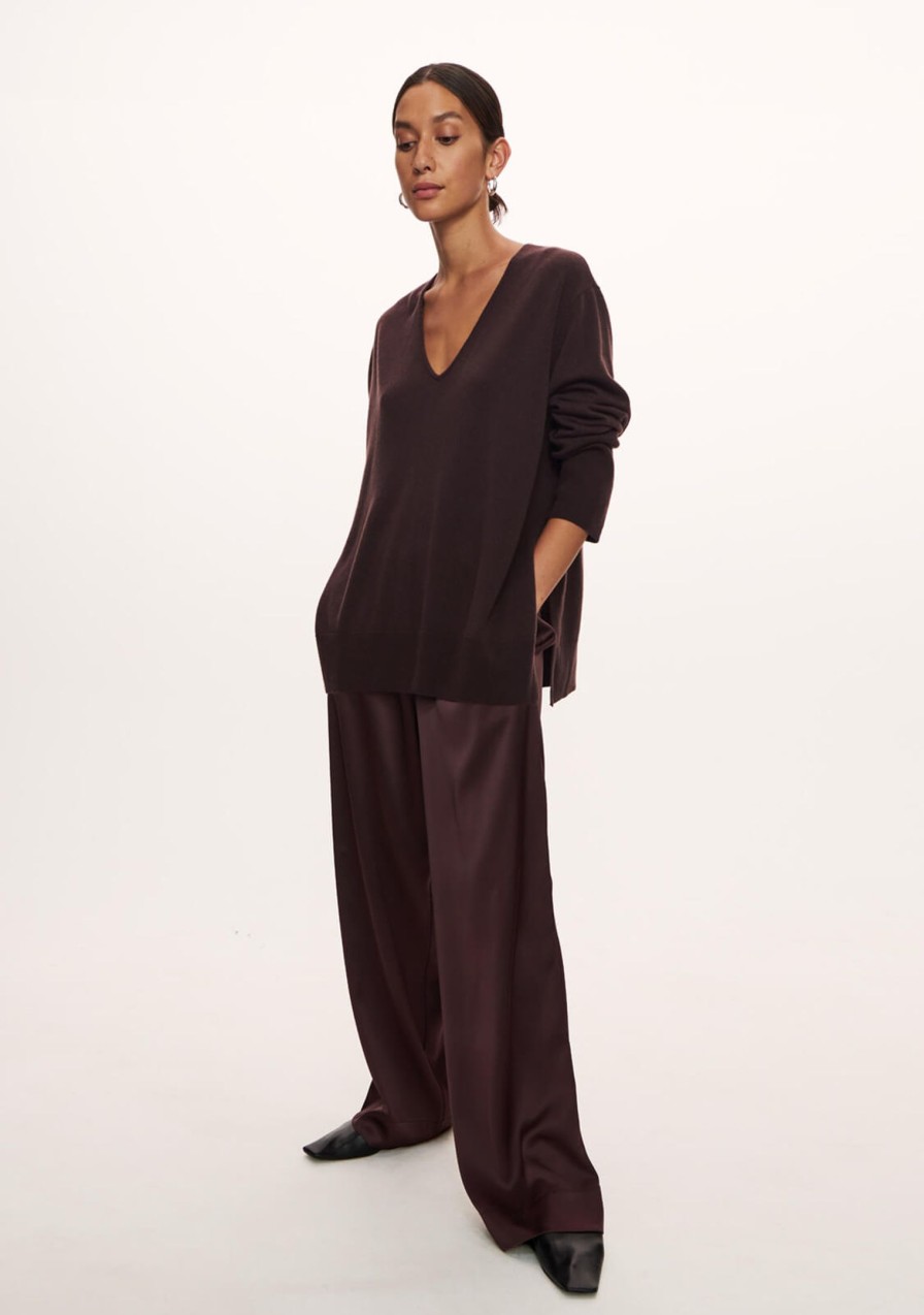 Clothing ESSE | Gathered Pant Chocolate