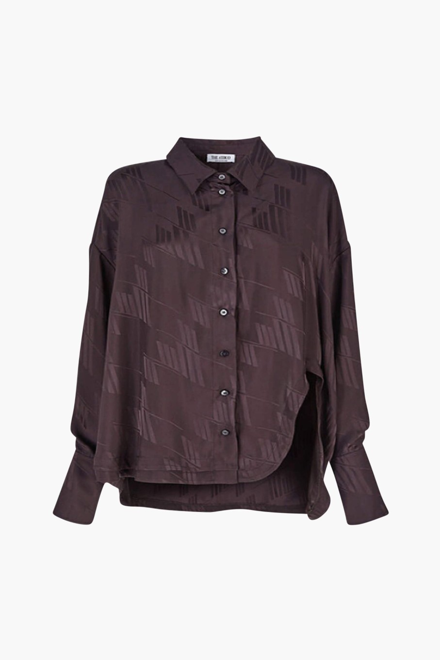 Clothing THE ATTICO | Kota Shirt Dark Brown