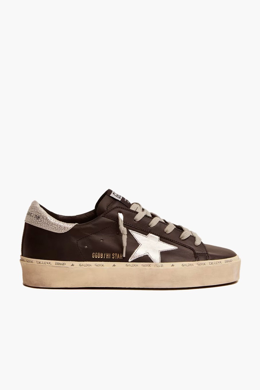 Shoes GOLDEN GOOSE | Hi Star Sneaker Black/Silver