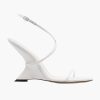 Shoes STUDIO AMELIA | Halter 90 Wedge White