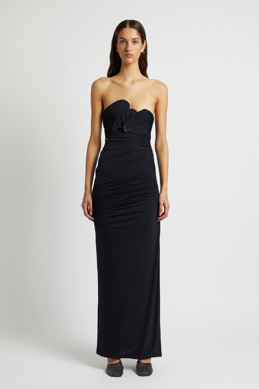 Clothing CHRISTOPHER ESBER | Encompassed Looped Bodice Dress Black