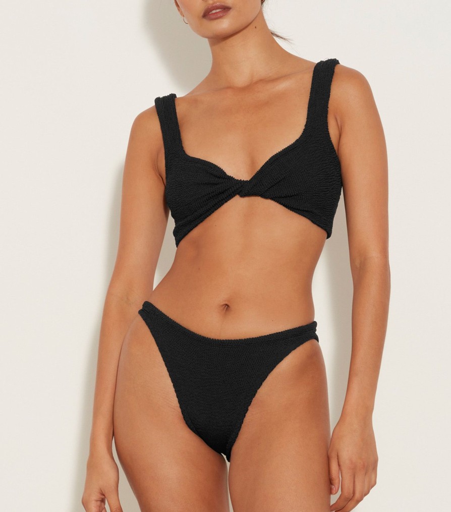 Clothing HUNZA G | Juno Bikini Black