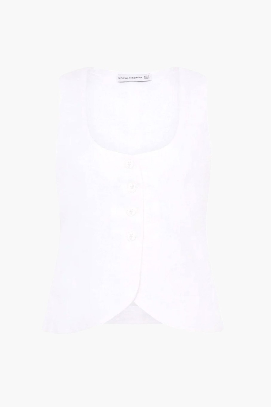 Clothing FAITHFULL THE BRAND | Stanze Vest White