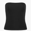 Clothing ESSE | Omnia Strapless Top Black