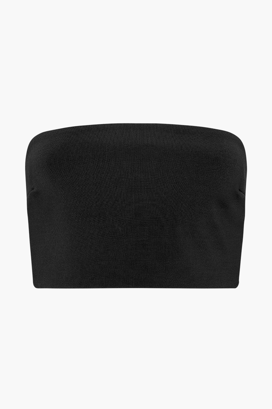 Clothing ESSE | Knit Tube Top Black