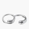 Accessories ANNA ROSSI | Two Fold Ring Gunmetal