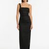 Clothing SIR | Antonia Beaded Midi Dress Black