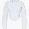 Clothing DION LEE | Tuxedo Corset Shirt Steam