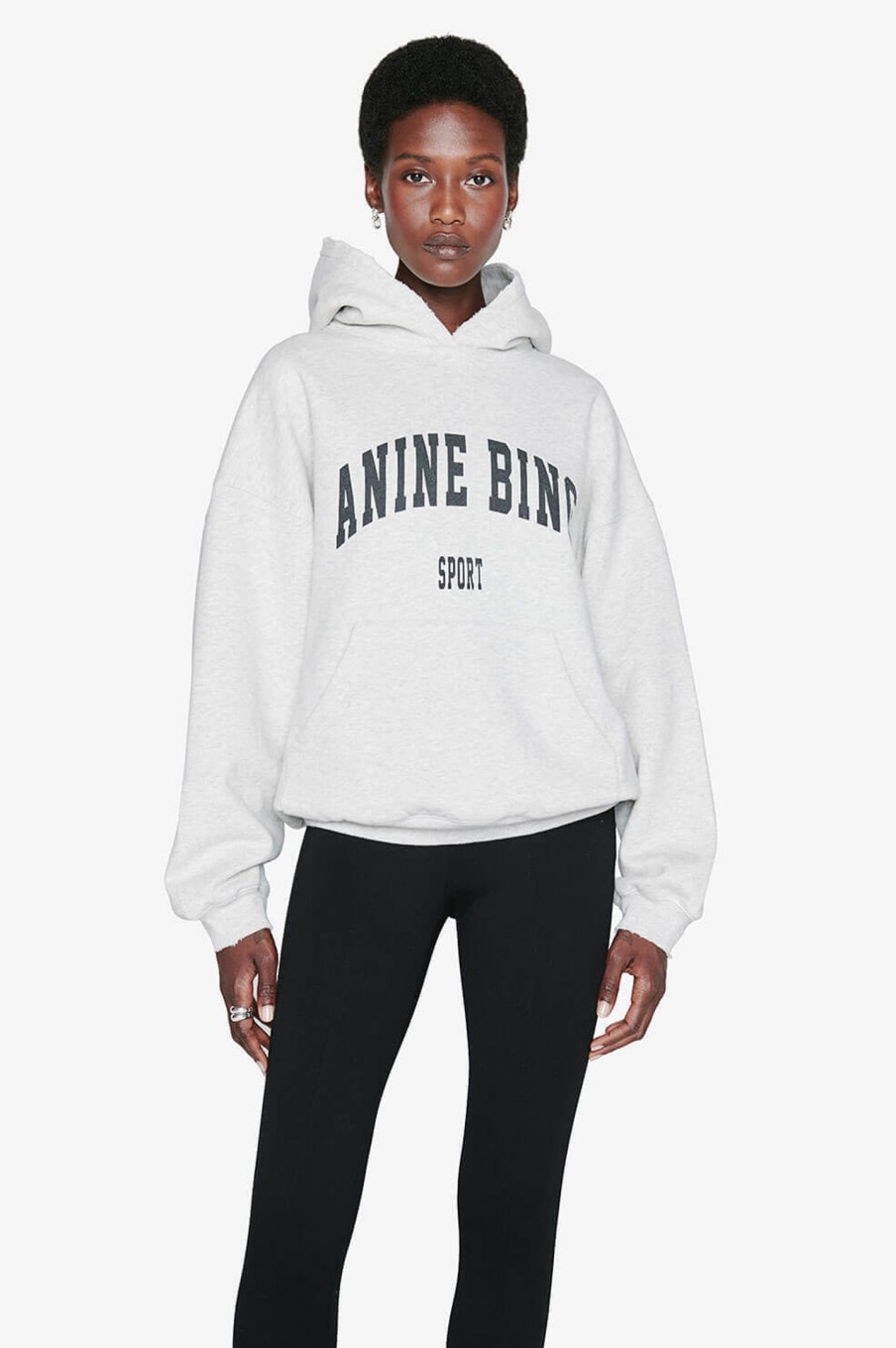 Clothing ANINE BING | Harvey Sweatshirt Grey Melange