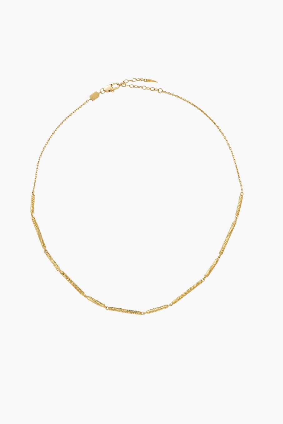 Accessories MISSOMA | Wavy Tube Choker Necklace Gold