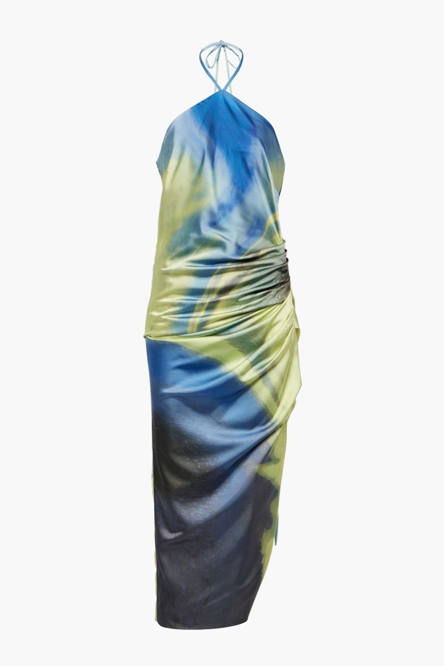 Clothing JONATHAN SIMKHAI | Hansel Gown Marina Blue Print