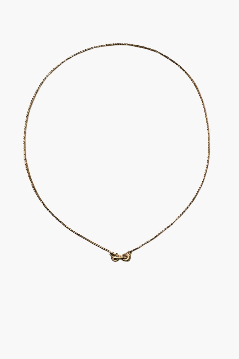 Accessories ANNIKA INEZ | Ample Clasp Necklace Gold