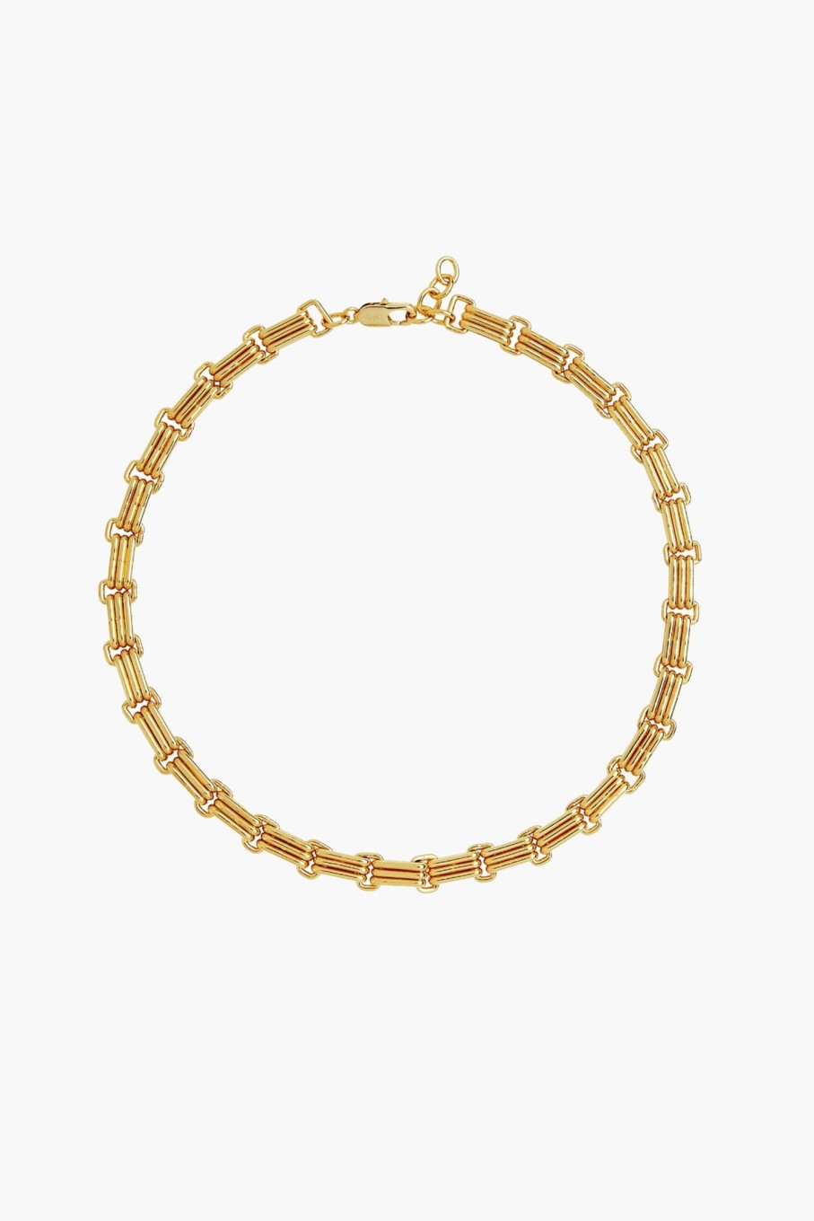 Accessories RYLAN | Flat Link Necklace Yellow Gold